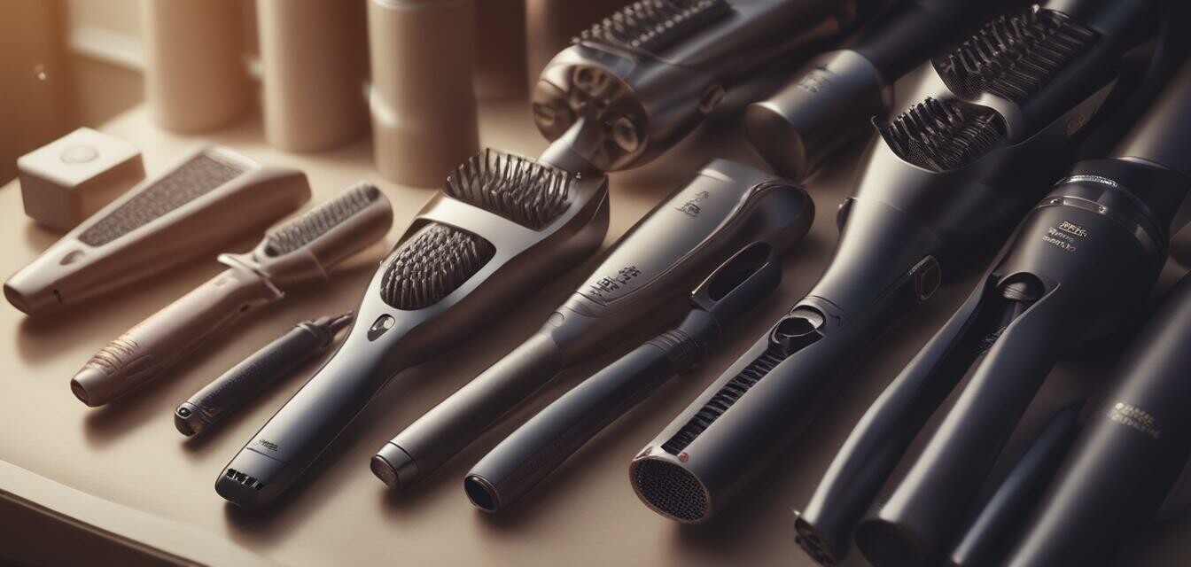 High-end hair styling tools